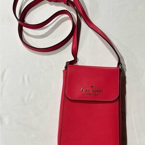 Kate Spade Bold Red Crossbody Bag